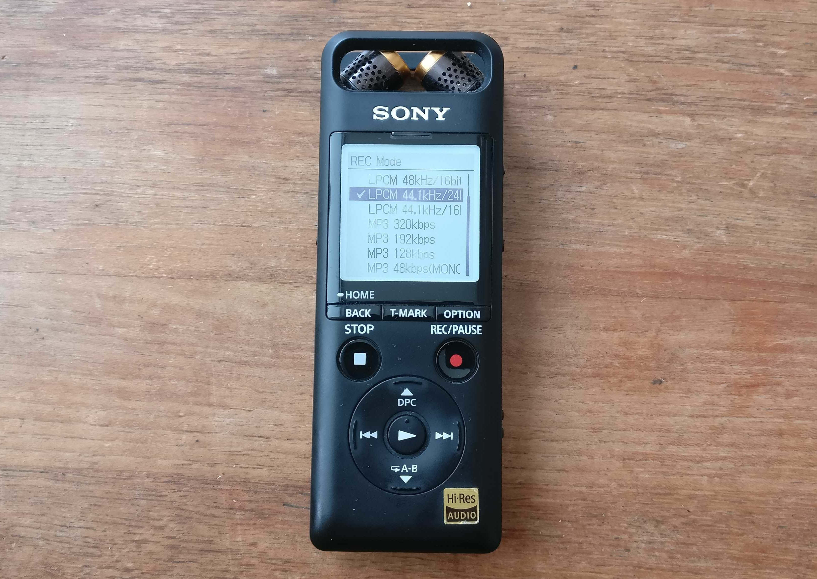 My Sony PCM A10 recorder